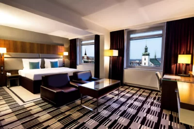 Hotel International Brno - double room - city view