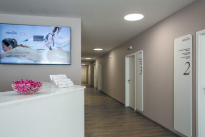 Medicom clinic Brno - reception corridor