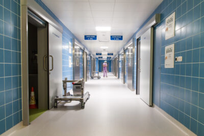 Czech medical center Brno - hospital corridor